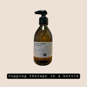 Cupping Therapy in a Bottle Arigato Massage Company